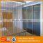 Stainless steel woven metal fabric partitions