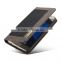 Caseme original jean cloth wallet case for S7 waterproof with inner card slot holder flip case for s7