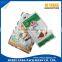 3 Side Seal Flexible Food Packaging bag/condiment plastic sachet/nuts three side sealed zipper pouch