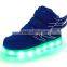 Lastest Kids Girls Boys LED Light Up Sneakers Luminous Casual Flashing Usb Charger Led Shoes