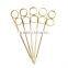 Wholesale Canape Picks Double Loop Picks