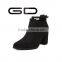 GD High Quality Suede Material Comfortable Breathable Lining Booties Shoes for Women