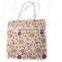 Handmade shoulder bag Women Fabric Floral Shoulder Bag Medium Size Shopping Bag