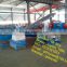 Automatic waste tire recycling line sepsrsting the fiber and rubber powder