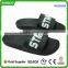 Black PU slippers for Men indoors