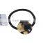 high quality leopard crystal circle hair ties hair elastic hair band