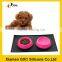 OEM silicone pet food mat for dog