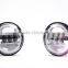 Cre-e Round 4.5 Inch LED Fog Light lamp With Angel Eyes halo headlights for Harley Davidso-n Motorcycles