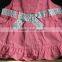 boutique clothing sets high quality soft baby dress lovely pink dresses