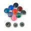 High quality colorful 15mm metal four parts press snap button