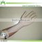 powdered and powder free latex rubber hand gloves
