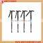 Custom Logo Aluminum Ultra-light Adjustable Hiking Alpenstock For Camping