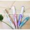 temperature adjustable LCD display automatic rotating 2 in 1 hair straightener and curler flat iron