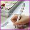 New design customized logo High quality bling crystal stylus pens for office school