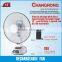 CR-8801 12'' rechargeable emergency light fan