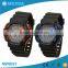 High quality waterproof silicone strap electronic sport watch
