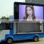 YEESO Outdoor Mobile LED Display Advertising car with Scrolling lightbox