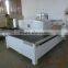 hot sell carve machinefor PVC, plastic, acrylic,paper one-pull-three heads cnc router machine