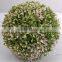 hot selling artificial topiary hanging grass ball for garden ornaments