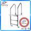 New Styles Swimming Pool Stainless Steel Folding Ladder