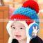 Winter Acrylic Fleece Beanie Hat with Earflap for Baby