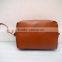 Hot sale cosmetic bag unisex brown make-up bag travel cosmetic bag with handle