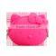 2016 food-grade personalized logo print silicone rubber change purse coin