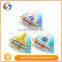 Classical designed kids lovely plastic colourful shine top left feet ball with light music