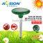 Aosion powerful hard soil gopher controller with solar panel and sonic eco-friendly