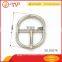 High quality oval round shoes/bags buckles metal pin belt buckles