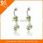 Wholesale free belly button rings Indian fashion style vibrating body jewelry
