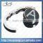 epoxy doming custom metal 3D fashion zinc alloy folding purse holder hook