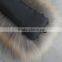 Fashion Women's Natural Big Racoon Fur Collar