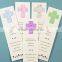 cartoon characters paper bookmark
