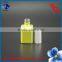 New design professional 5ml clear nail polish glass bottle with brush