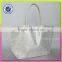 Shoulder bag style and polyester with paper material and beach style handbag