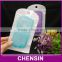iphone 6 plue mobile case packaging/poly bag/plastic zipper sleeve/transparent packing