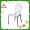 Round Back stainless steel chair for wedding used