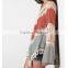 Big Flower Stitching Crochet Bikini Cover up Hollow Bohemian Beach Blouse