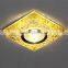 crystal glued ceiling light MR16 GU5.3 nobility gold shining spotlight house decoration lamp colourful                        
                                                Quality Choice