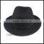 black European Vintage British jazz hat belt band wool blank cap wide brim hat