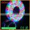 Drop glue waterproof RGB 3528 24W led strip light with diffuser light 12vdc