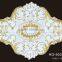 Easy to install high quality factory price pu carved medallion for decorating ceiling