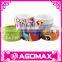 Customized cartoon logo print silicone wrist band slap bracelet