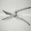 HCS001 LFGB Certificated 10" 3cr15 heavy poultry scissors kitchen shears all steel with spring and lock