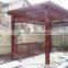 2015 hot sale outdoor cast iron pergola designs supplier