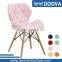 china wholesale leather butterfly shape chair