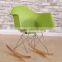 Hot Sale Cheap Plastic Easy Rocking Chair FM084