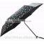 advertising full printing 3 fold umbrella stand with plastic bag