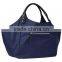 wholesale custom nylon gym sack sport bag with leather trim
